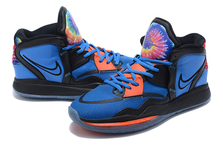Nike Kyrie 8 Blue Black Orange Shoes